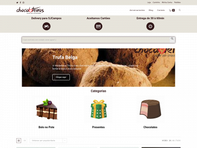 chocolateiros.com.br snapshot