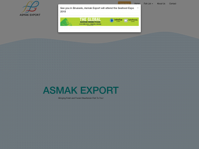 asmakexport.com snapshot