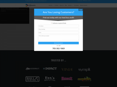 thinkforwardmedia.com snapshot