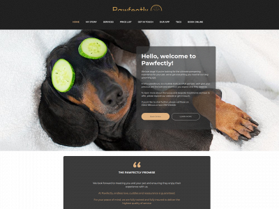 pawfectly.co.uk snapshot