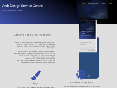 webdesignservicecentre.com snapshot