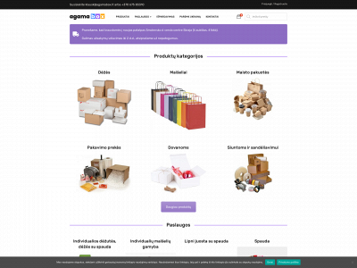 agamabox.lt snapshot