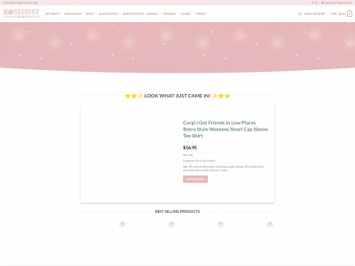 rosedustlane.com snapshot