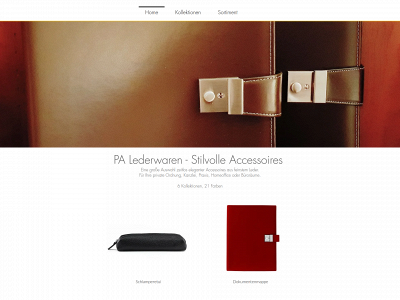 pa-lederwaren.com snapshot