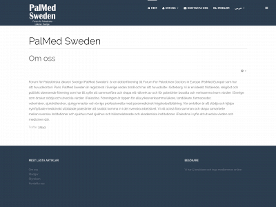 palmedsweden.net snapshot