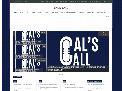 calscall.com snapshot