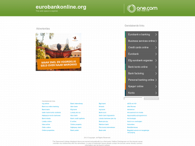 eurobankonline.org snapshot