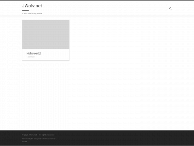 jwolv.net snapshot