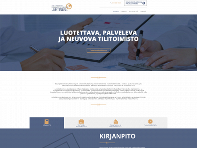 kirjanpitolehtinen.fi snapshot