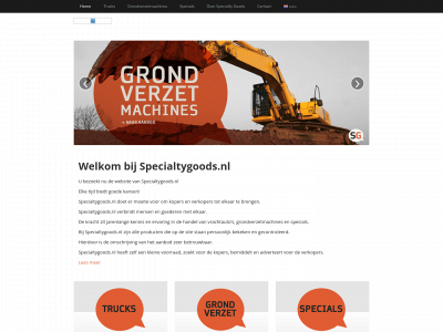 specialtygoods.nl snapshot