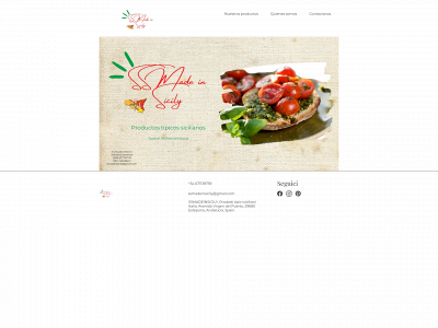 ssmadeinsicily.es snapshot