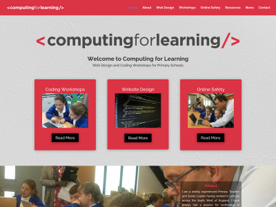 computingforlearning.co.uk snapshot