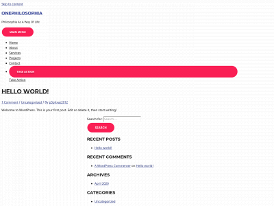 onephilosophia.com snapshot