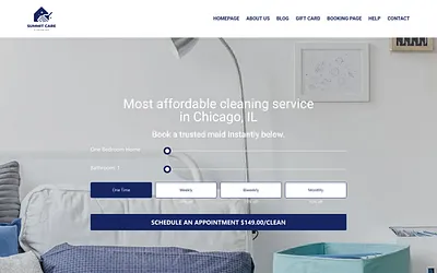 summitcarecleaning.com snapshot