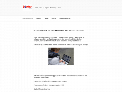 dittmerconsult.dk snapshot