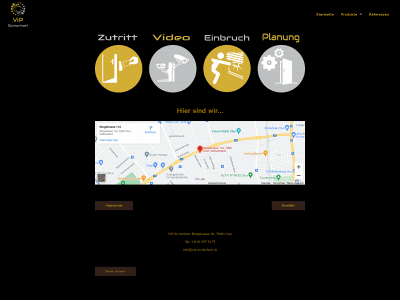 www.vip-sicherheit.ch snapshot