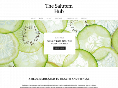 thesalutemhub.com snapshot