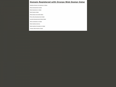 brightway.com.qa snapshot