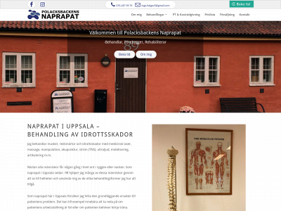naprapatuppsala.se snapshot