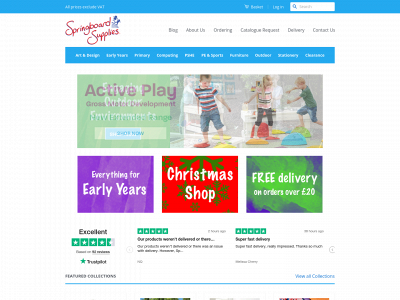 springboardsupplies.co.uk snapshot