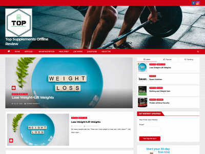 topsupplementsonlinereview.com snapshot