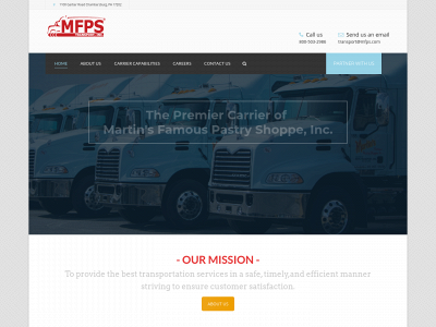mfpstransport.com snapshot