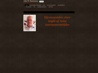 johnrasmussen.dk snapshot