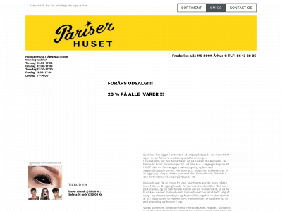 pariserhuset.dk snapshot