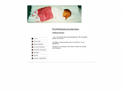 fertilitetskonsulenten.dk snapshot