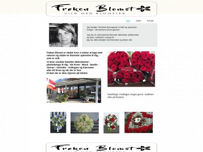 froeken-blomst.dk snapshot