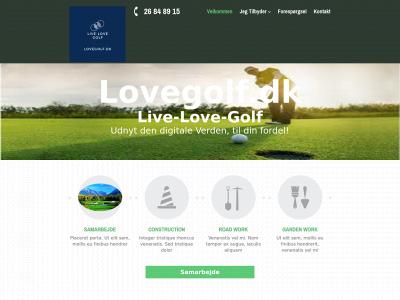 lovegolf.dk snapshot