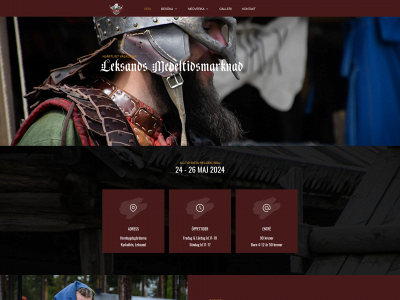 leksandsmedeltid.se snapshot