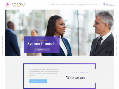 ayannafinancial.com snapshot