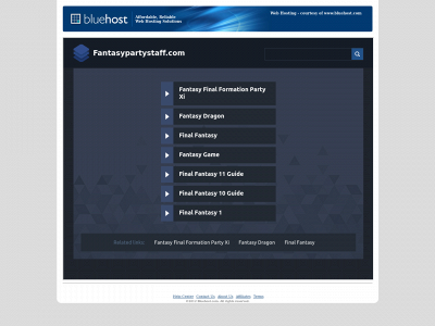 fantasypartystaff.com snapshot