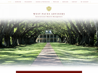 westpacesadvisors.com snapshot