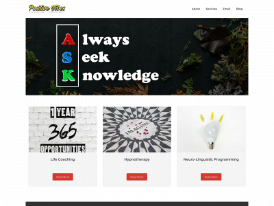 positivevibesaz.com snapshot