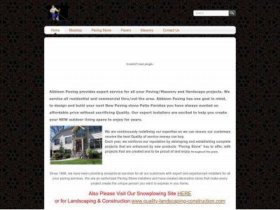 www.abbisonpaving.net snapshot