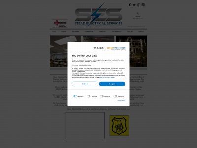 steadelectrical.co.uk snapshot