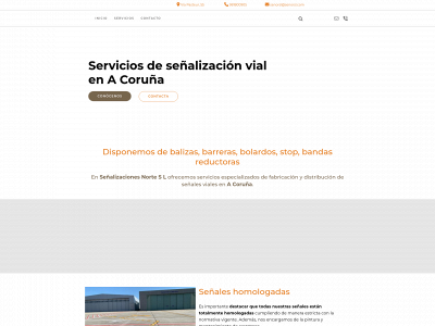 senalizacionesnorte.com snapshot