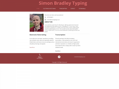 simontyping.co.uk snapshot