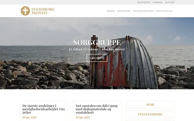 svendborgprovsti.dk snapshot