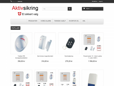 aktivsikring.dk snapshot