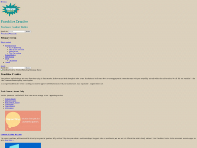gettothepunchline.com snapshot