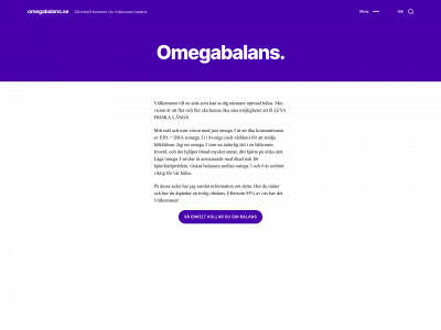 omegabalans.se snapshot
