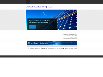 dorrosconsulting.com snapshot