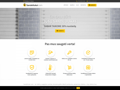 sandeliukai.com snapshot