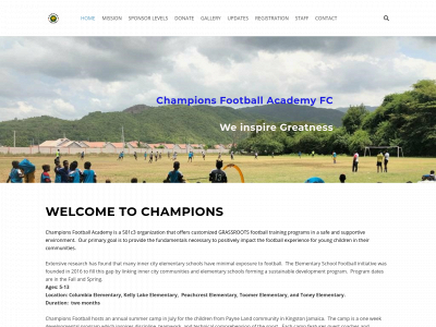 www.championsfootballfc.com snapshot