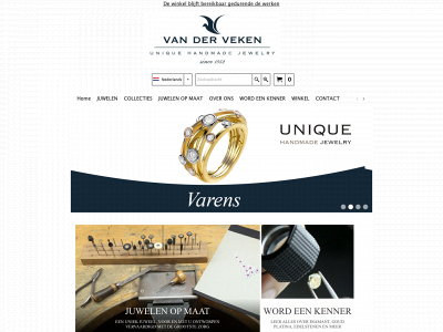 vandervekenjewelry.com snapshot