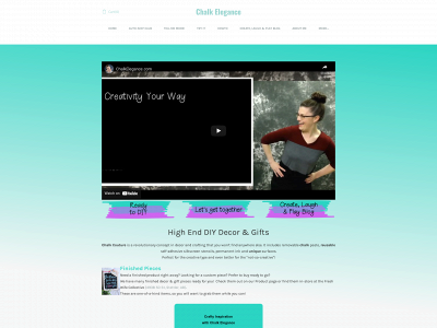 www.chalkelegance.com snapshot