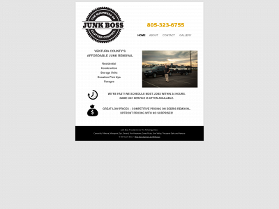 junkbossvc.com snapshot